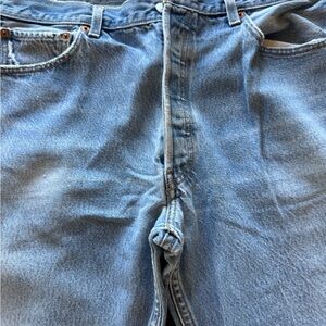 Levi's 501 Blue Denim Jeans